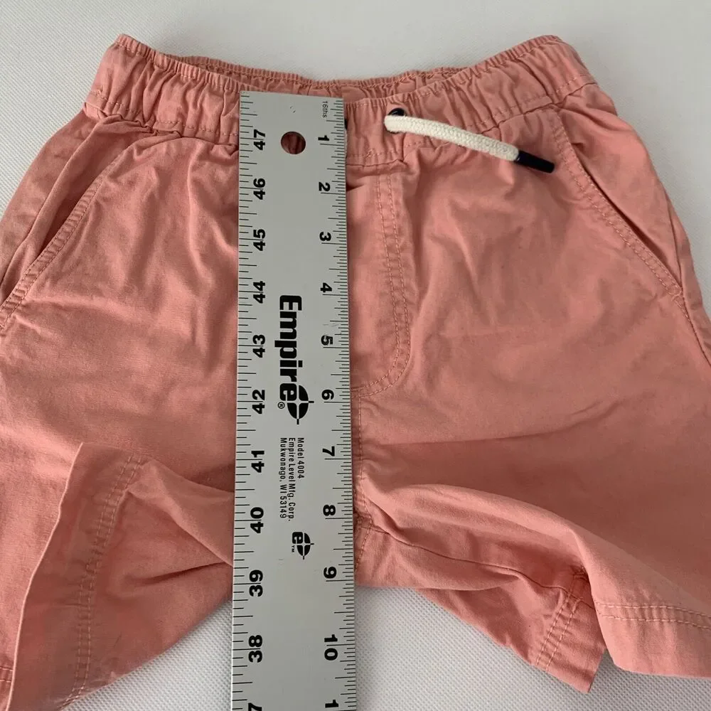 Tommy Bahama Shorts Boys Small 5/6 Pink Drawstring Stretch Waist Pockets Pull On - Picture 7 of 9